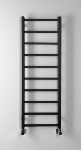 METRO LIGHT grzejnik łazienkowy 400x1140 mm, czarny mat #2