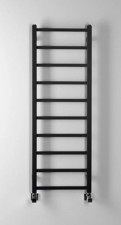 METRO LIGHT grzejnik łazienkowy 400x1140 mm, czarny mat #2