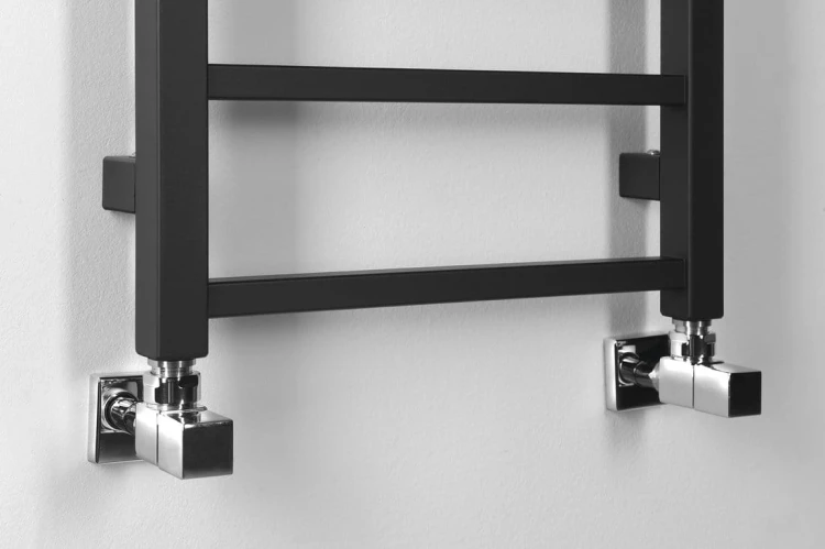 METRO LIGHT grzejnik łazienkowy 400x1140 mm, czarny mat #4