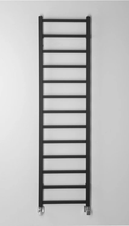 METRO LIGHT grzejnik łazienkowy 400x1500 mm, czarny mat #2