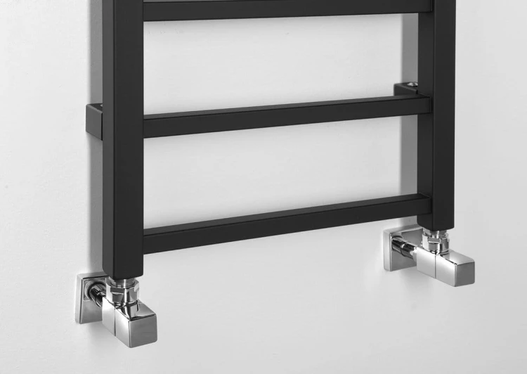 METRO LIGHT grzejnik łazienkowy 400x1500 mm, czarny mat #5