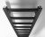 METRO LIGHT grzejnik łazienkowy 300x1500 mm, czarny mat #3