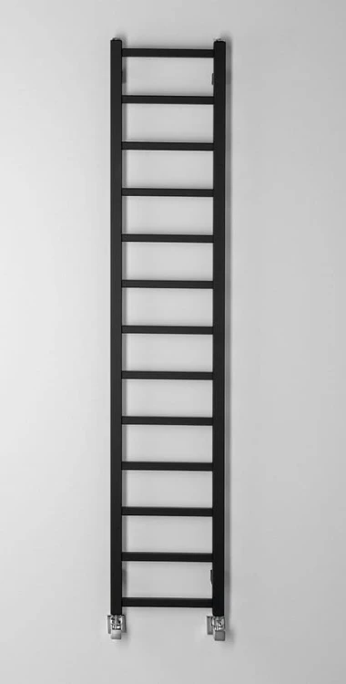 METRO LIGHT grzejnik łazienkowy 300x1500 mm, czarny mat #4