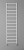 METRO LIGHT grzejnik łazienkowy 400x1500 mm, biały #3