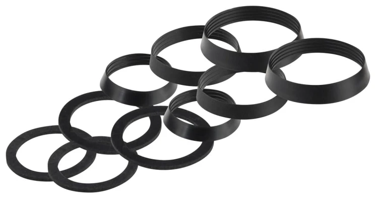 Zestaw uszczelek, płaskie 5/4“, 6/4“, stożkowe DN 32, 40, 50 (10 szt.)