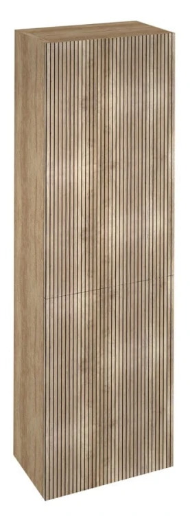 ESPACE STRIP słupek wysoki 50x172x32cm, 2 drzwiczki, lewy/prawy, dąb Alabama