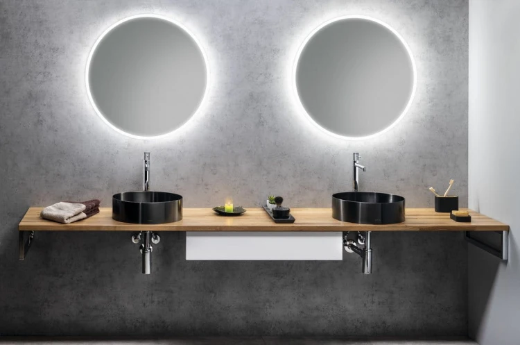 VISO okrągłe lustro z oświetleniem LED, ø 90cm #4