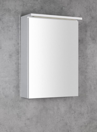 KAWA STRIP szafka z lustrem, oświetlenie LED 50x70x22cm, biały #2