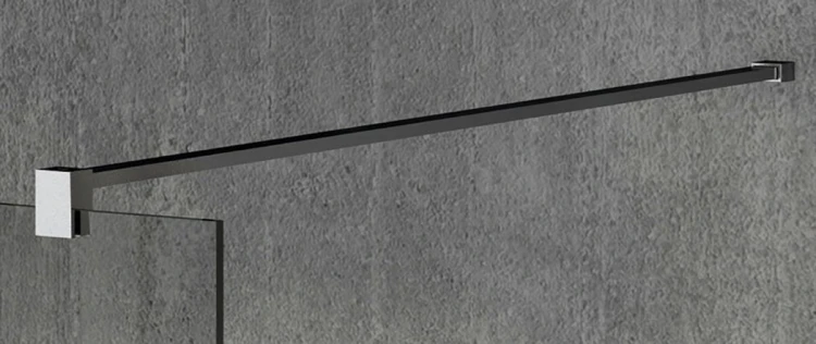 VARIO CHROME jednoczęściowa kabina prysznicowa Walk-In, montaż przy ścianie, szkło nordic, 1200 mm #3