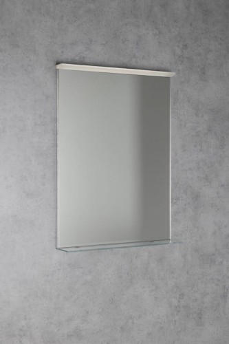 TRAKA lustro z oświetleniem LED i półką, 60x80cm #2