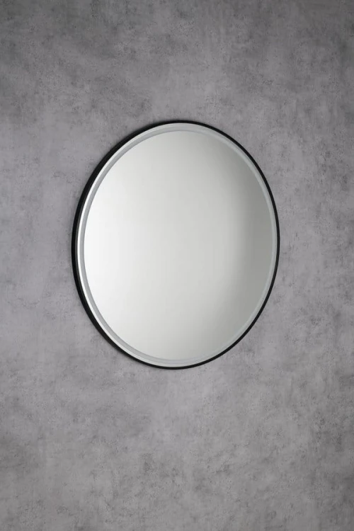 KADRIS okrągłe lustro z oświetleniem LED, ø 100cm, czarny mat #4