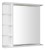 KORIN STRIP lustro z oświetleniem LED i półkami 70x70x12cm