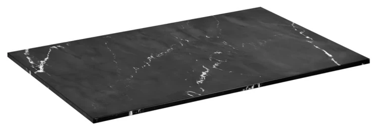 SKARA blat Rockstone 71,2x1,2x46cm, black attica