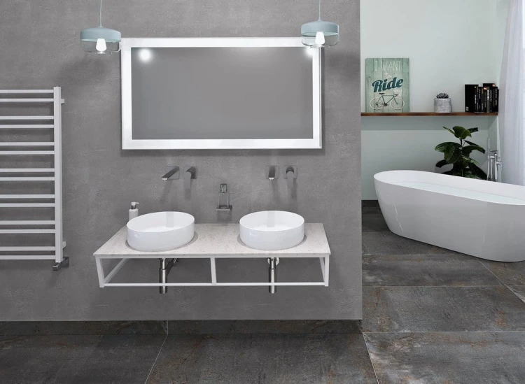 SKA Blat Rockstone 606x463mm, biały mat #3
