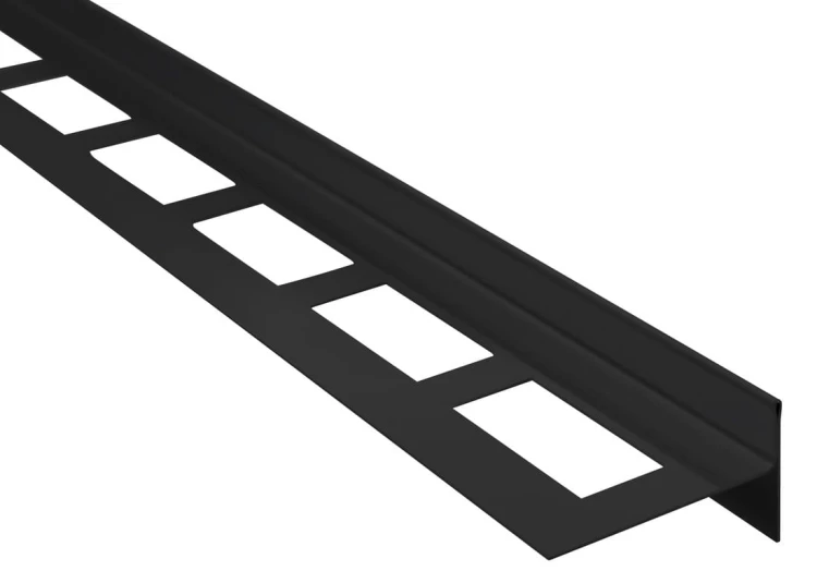 Listwa spadowa prawa, wysokość 10mm, długość 1000mm, czarny mat #2