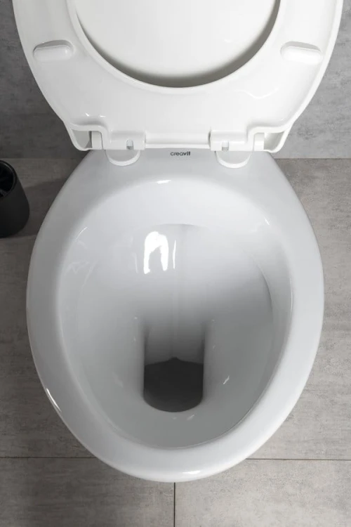 Kompakt WC, przycisk 4,5/6l, odpływ pionowy, biały #2