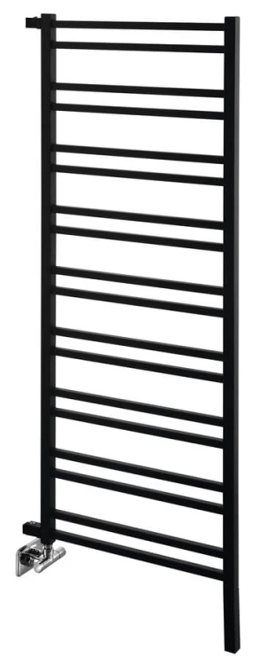 METRO SPACE grzejnik, ścianka przedziałowa, 550x1430 mm, czarny mat