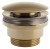 Odpływ umywalkowy 5/4", silent klik-klak, duży korek, 5-55 mm, złoto #3