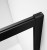 SIGMA SIMPLY BLACK kabina prysznicowa 1000x1000 mm, wejście z rogu, Brick szkło #2