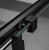 SIGMA SIMPLY BLACK kabina prysznicowa 800x800 mm, wejście z rogu, Brick szkło #4