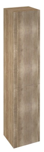 ESPACE STRIP słupek wysoki 35x172x32cm, 2 drzwiczki, lewy/prawy, dąb Alabama