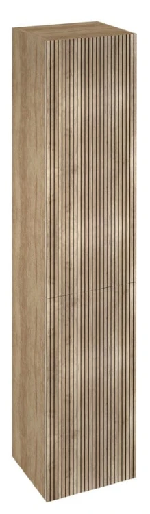 ESPACE STRIP słupek wysoki 35x172x32cm, 2 drzwiczki, lewy/prawy, dąb Alabama
