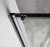 SIGMA SIMPLY BLACK kabina prysznicowa 1100x1100 mm, wejście z rogu, szkło czyste #4