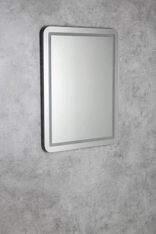 SALICA lustro z oświetleniem LED 60x80cm, czujnik dotykowy, ściemnialne #2