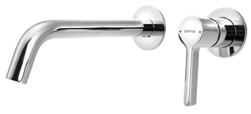 ICONIC bateria umywalkowa podtynkowa dwuelementowa, chrom