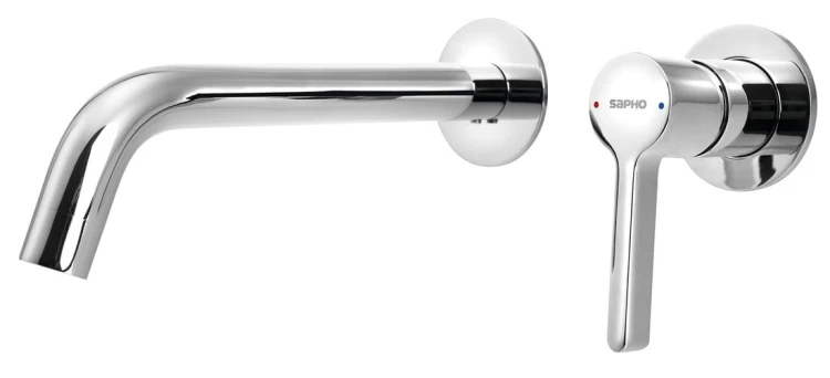 ICONIC bateria umywalkowa podtynkowa dwuelementowa, chrom