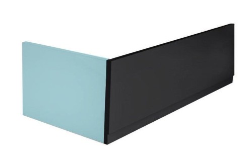 COUVERT obudowa czołowa prawa 180x52cm, czarny mat