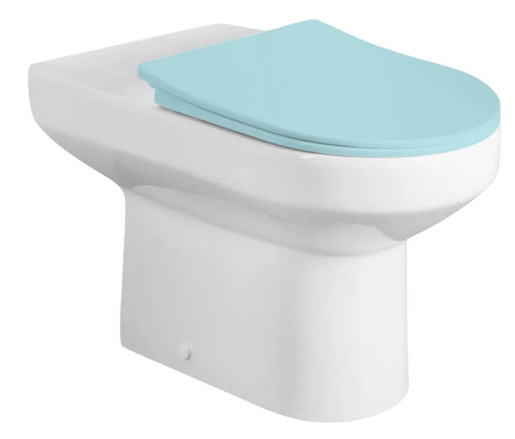VERMET miska do kompaktu WC, odpływ poziomy/pionowy, biały