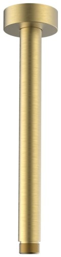 Ramię prysznicowe, okrągły, 200mm, złoto mat