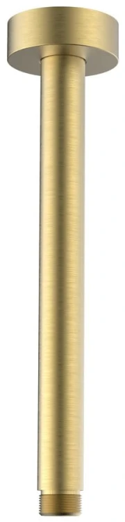 Ramię prysznicowe, okrągły, 200mm, złoto mat