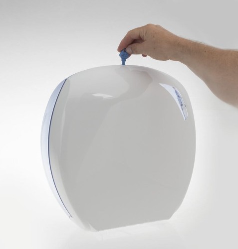 SKIN dowoznik na papier toaletowy o Ø 29cm, ABS, piasek #2