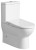 JALTA kompakt WC z deską bidetową Clean Star, Rimless, odpływ pionowy/poziomy, biały #2