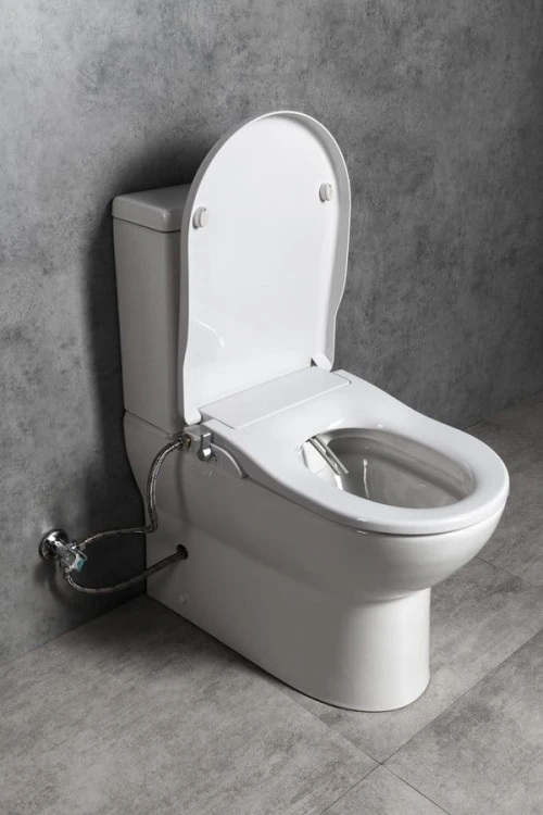 JALTA kompakt WC z deską bidetową Clean Star, Rimless, odpływ pionowy/poziomy, biały #4