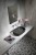 INFINITY OVAL umywalka ceramiczna nablatowa 55x36cm, antracyt #2