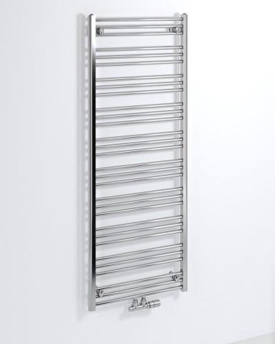 ALBRECHT grzejnik 600x1570mm, podłączenie środkowe, chrom #2