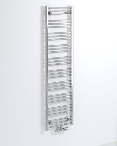 ALBRECHT grzejnik 400x1570mm, podłączenie środkowe, chrom #2