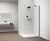 ESCA BLACK MATT jednoczęściowa kabina przysznicowa Walk-In, montaż przy ścianie, szkło czyste, 900 mm #3
