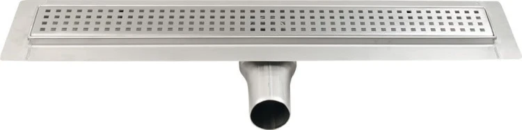 MANUS QUADRO odpływ liniowy ze stali nierdzewnej z rusztem, L-1250, DN50