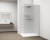 ESCA CHROME jednoczęściowa kabina przysznicowa Walk-In, montaż przy ścianie, szkło Flute, 700 mm
