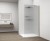 ESCA GOLD MATT jednoczęściowa kabina przysznicowa Walk-In, montaż przy ścianie, szkło Flute,1000 mm #2