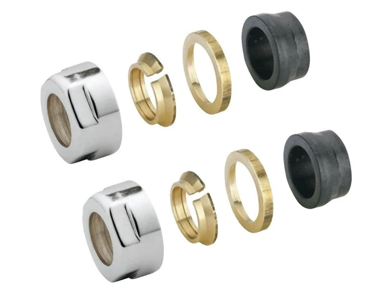 Złączki do Miedzi 15mm, stal nierdzewna mat