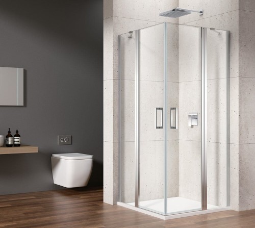 LORO kabina prysznicowa 900x900 mm, wejście z rogu