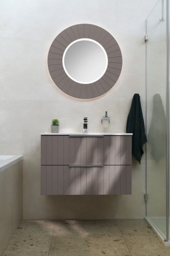 CIRASA STRIP szafka pod umywalkę 79,8x52x46cm, agila #2