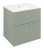 CIRASA STRIP szafka pod umywalkę 59,2x64x46cm, verde