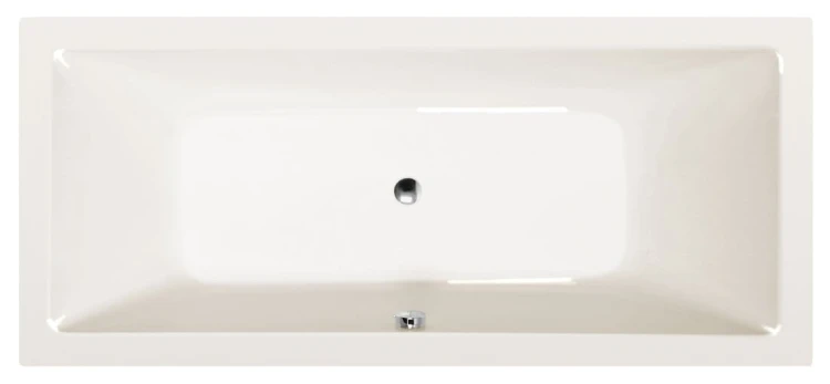 KRYSTA wanna prostokątna 180x80x39cm, ivory
