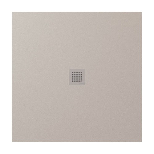 TRENECA brodzik kompozytowy z możliwością docinania 100x100cm, beżowy mat